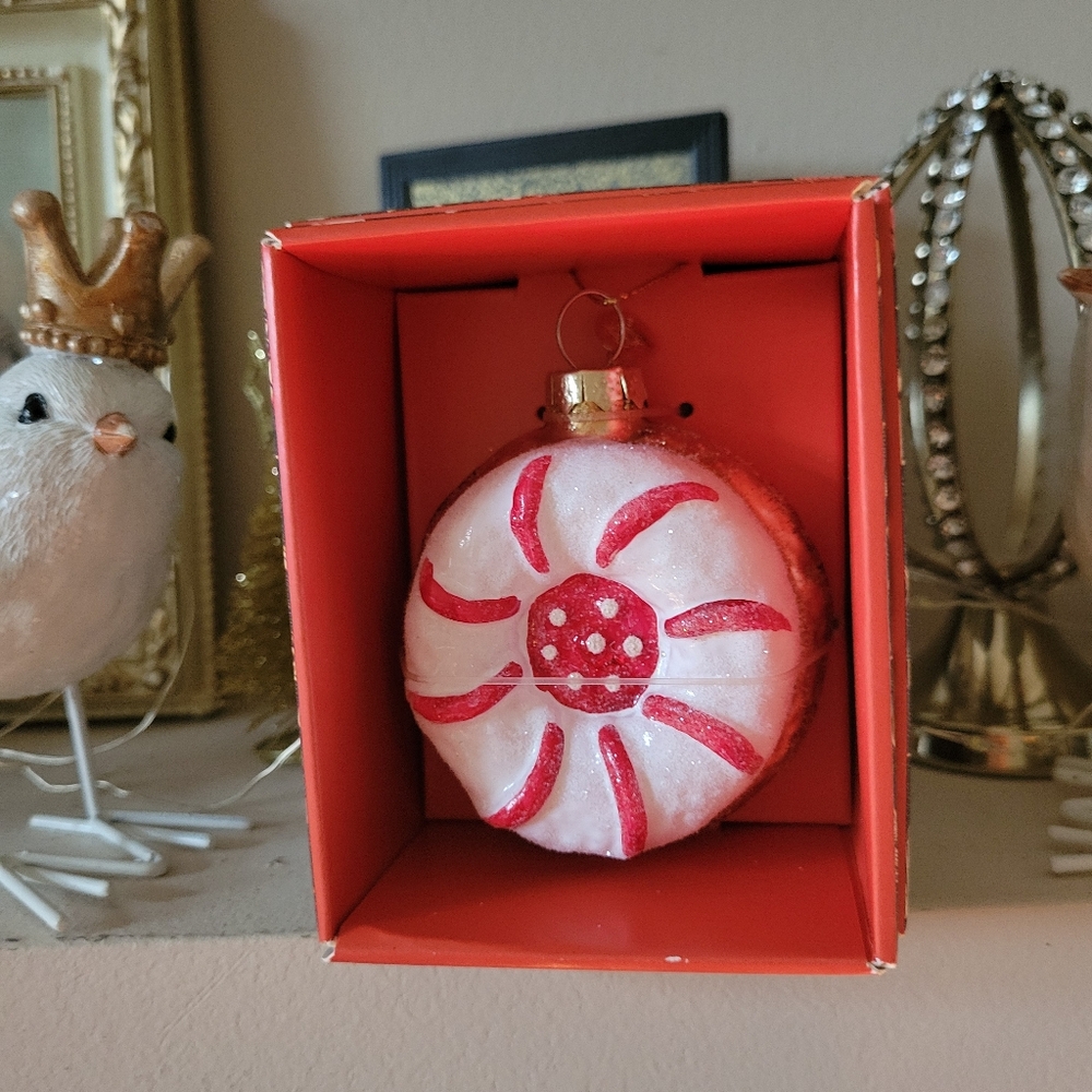John Derian 2025 Holiday Cookie Ornament ~ Glass ~ Target ~ NIB/NWT ~ Cute!